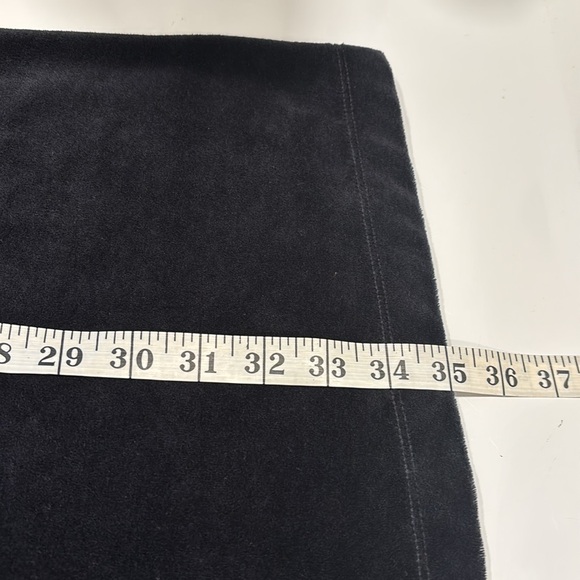 J. Jill Pure Jill Black Velour Long Sleeve Shift Dress with Pockets - Picture 10 of 10